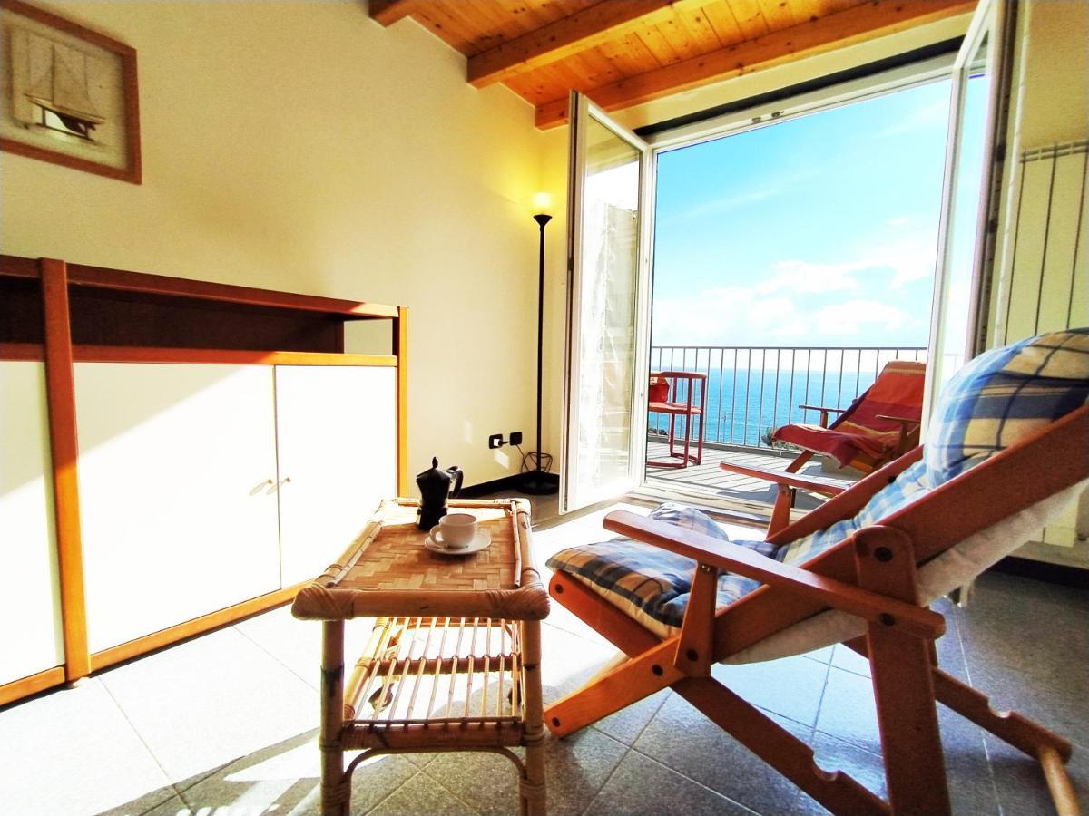 Monia House Sea View Lägenhet Levanto Exteriör bild